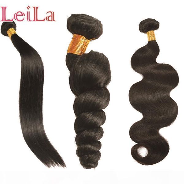 brazilian virgin hair bundles malaysian body wave straight wave and loose wave hair unprocessed indian remy human hair weave, Black
brazilian virgin hair bundles malaysian body wave straight wave and loose wave hair unprocessed indian remy human hair weave, Black