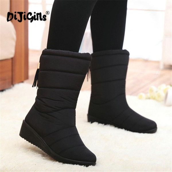 winter women boots female waterproof tassel ankle boots down snow ladies shoes woman warm fur botas, Black
winter women boots female waterproof tassel ankle boots down snow ladies shoes woman warm fur botas, Black