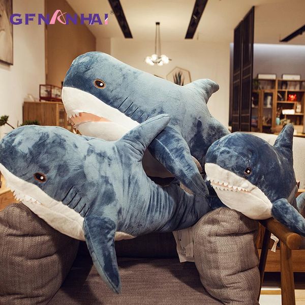 100/140cm giant size plush shark skin toys semi-finished product simulation shark coat pillow for childr wmtana, Gray;blue
100/140cm giant size plush shark skin toys semi-finished product simulation shark coat pillow for childr wmtana, Gray;blue