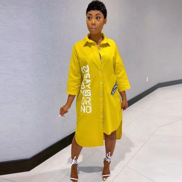 2020 spring autumn fashion yellow print a-line dress casual cute women beading shirt dresses long sleeve plus size vestidos, Black;gray
2020 spring autumn fashion yellow print a-line dress casual cute women beading shirt dresses long sleeve plus size vestidos, Black;gray