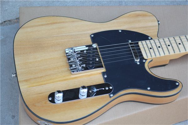 factory store tl elm ash wood body string-thru-body,black pickguard, maple fretboard electric guitar guitarra
factory store tl elm ash wood body string-thru-body,black pickguard, maple fretboard electric guitar guitarra