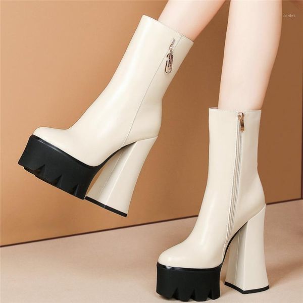 boots creepers women genuine leather high heel motorcycle female round toe chunky platform pumps shoes casual shoes1, Black
boots creepers women genuine leather high heel motorcycle female round toe chunky platform pumps shoes casual shoes1, Black