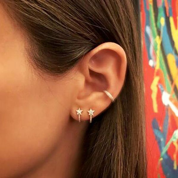 stud elegant star charm earring tiny mini cute girls jewelry simple delicate dainty cz stacking, Golden;silver
stud elegant star charm earring tiny mini cute girls jewelry simple delicate dainty cz stacking, Golden;silver