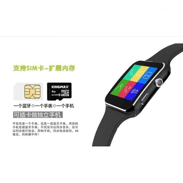 sleep x6 card bluetooth music call monitoring information fashion sports smart watch z6cnyyborphk, Slivery;brown
sleep x6 card bluetooth music call monitoring information fashion sports smart watch z6cnyyborphk, Slivery;brown