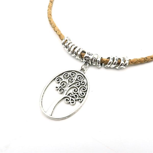 pendant necklaces natural braid cork life of tree handmade women original necklace wooden vegan jewelry from portugal nw-002, Silver
pendant necklaces natural braid cork life of tree handmade women original necklace wooden vegan jewelry from portugal nw-002, Silver