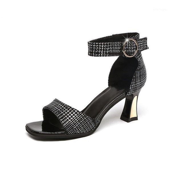 sandals women's 2020 new style korean style sandals women's semi high heeled shoes chunky heel shoes1, Black
sandals women's 2020 new style korean style sandals women's semi high heeled shoes chunky heel shoes1, Black