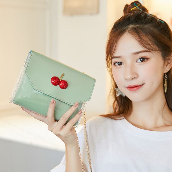 2020 new style cherry decorative transparent different size bags women's one-shoulder cross-body phone bag, Red;black
2020 new style cherry decorative transparent different size bags women's one-shoulder cross-body phone bag, Red;black