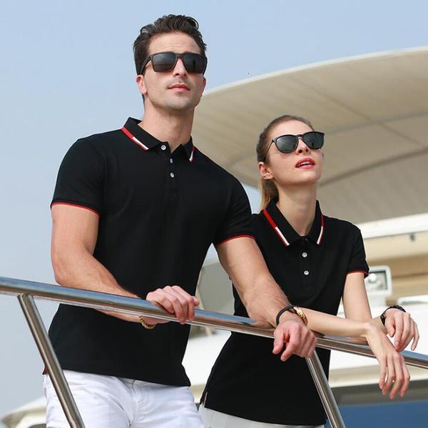 summer new polo shirt brand men's women's polo shirts short sleeved casual solid shirt polo men, White;black
summer new polo shirt brand men's women's polo shirts short sleeved casual solid shirt polo men, White;black