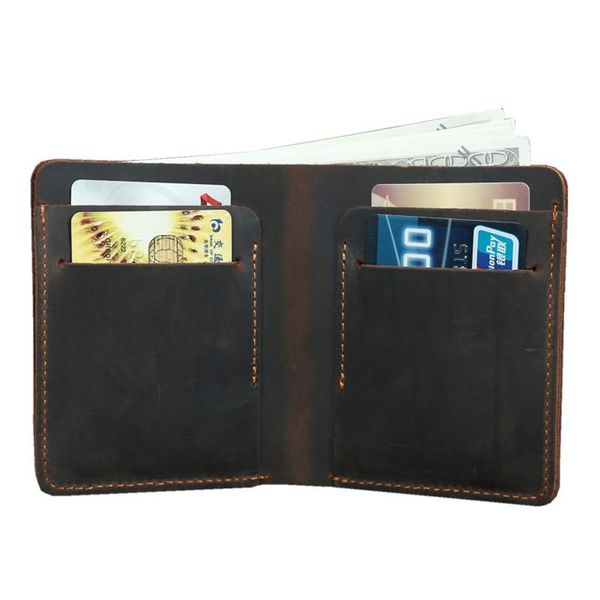 wallets handmade vintage crazy horse genuine leather men's wallet minimalist bifold card holder for men coin purse short carteira, Red;black
wallets handmade vintage crazy horse genuine leather men's wallet minimalist bifold card holder for men coin purse short carteira, Red;black