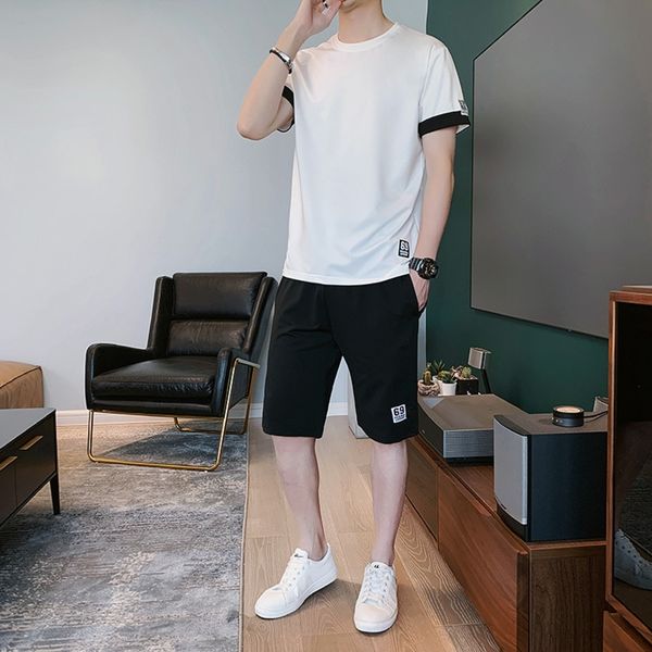 xonhx summer new short-sleeved men's neck suit men's round t-shirt sportswear skin-friendly breathable trendy sports casual t-shir, Blue
xonhx summer new short-sleeved men's neck suit men's round t-shirt sportswear skin-friendly breathable trendy sports casual t-shir, Blue
