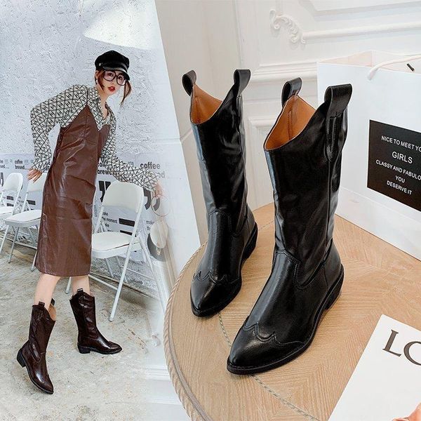 boots shofort western cowboy rider 2021 fashion pointed toe slip-on shiny leather all-match non-slip loose women shoes, Black
boots shofort western cowboy rider 2021 fashion pointed toe slip-on shiny leather all-match non-slip loose women shoes, Black