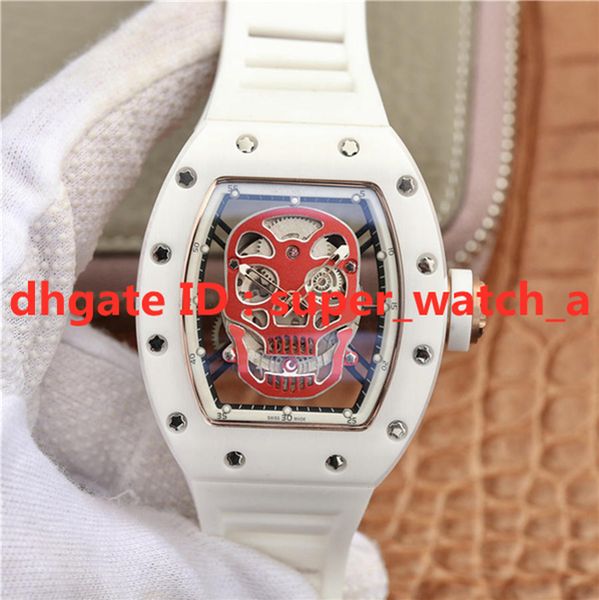 rm52-01 montre de luxe hollowed-out dial 43x50mm ceramic case anti-discolouration anti-wear mechanical movement watches mens watches, Slivery;brown
rm52-01 montre de luxe hollowed-out dial 43x50mm ceramic case anti-discolouration anti-wear mechanical movement watches mens watches, Slivery;brown