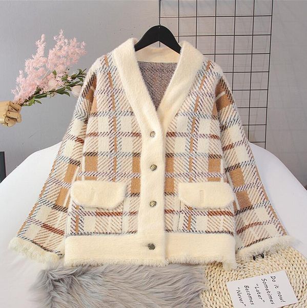 winter 2021 women autumn false velvet water malha cardigans bluffs with decont v single breasted casual dropped coats w721 pqgq, White;black
winter 2021 women autumn false velvet water malha cardigans bluffs with decont v single breasted casual dropped coats w721 pqgq, White;black