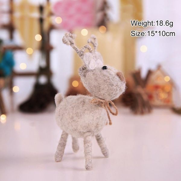 christmas decorations cute wool felt handmade deer doll unique decoration festive party supplies drop1
christmas decorations cute wool felt handmade deer doll unique decoration festive party supplies drop1