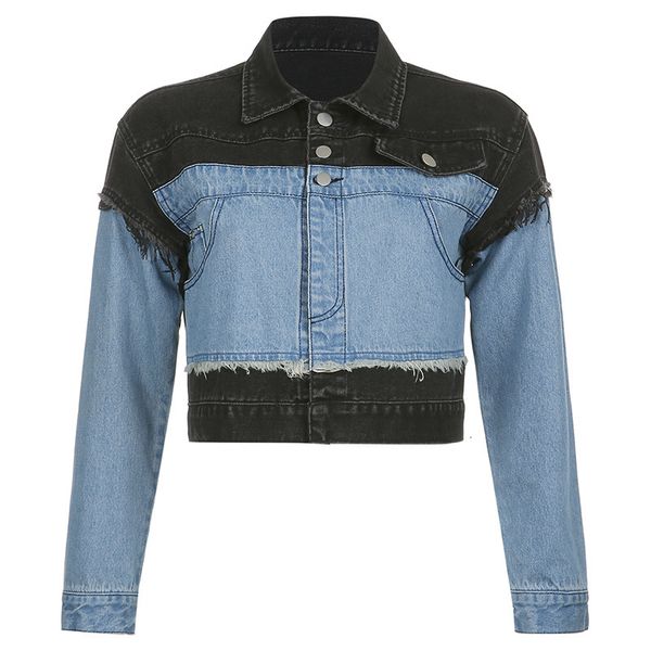 2021 new female mode denies single sliced jackets breasted harvest rough edge short winter jacket streetwear ge43, Black;brown
2021 new female mode denies single sliced jackets breasted harvest rough edge short winter jacket streetwear ge43, Black;brown