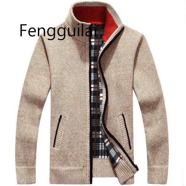 sweater men's autumn and winter plus velvet thickening artificial fur wool large size 5xl zipper knit coat stand collar cardigan, White;black
sweater men's autumn and winter plus velvet thickening artificial fur wool large size 5xl zipper knit coat stand collar cardigan, White;black