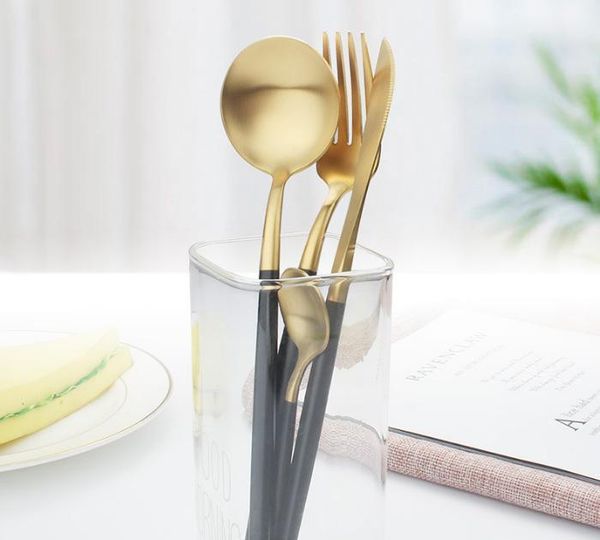 304 stainless steel gold series tableware knife fork spoon set nordic western food black gold steak knife f bbyzzl ladyshome
304 stainless steel gold series tableware knife fork spoon set nordic western food black gold steak knife f bbyzzl ladyshome