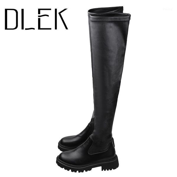 boots dlek zipper decoration over the knee female pu waterproof temperament platform spring autumn solid shoes1, Black
boots dlek zipper decoration over the knee female pu waterproof temperament platform spring autumn solid shoes1, Black
