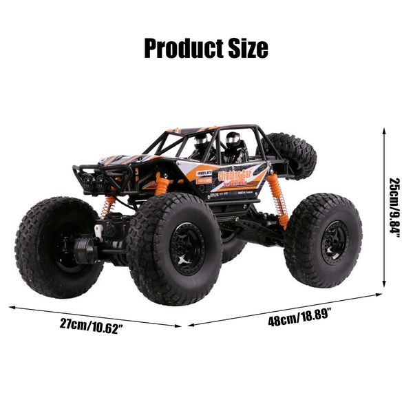 1:10 48cm 18.9inch rc cars 2.4g radio control 4wd off-road electric vehicle monster remote control car gift boys children toys
1:10 48cm 18.9inch rc cars 2.4g radio control 4wd off-road electric vehicle monster remote control car gift boys children toys