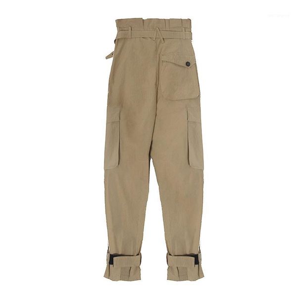 casual loose women cargo pant high waist with sashes pleated full length drawstring trousers female fashion clothes1, Black;white
casual loose women cargo pant high waist with sashes pleated full length drawstring trousers female fashion clothes1, Black;white