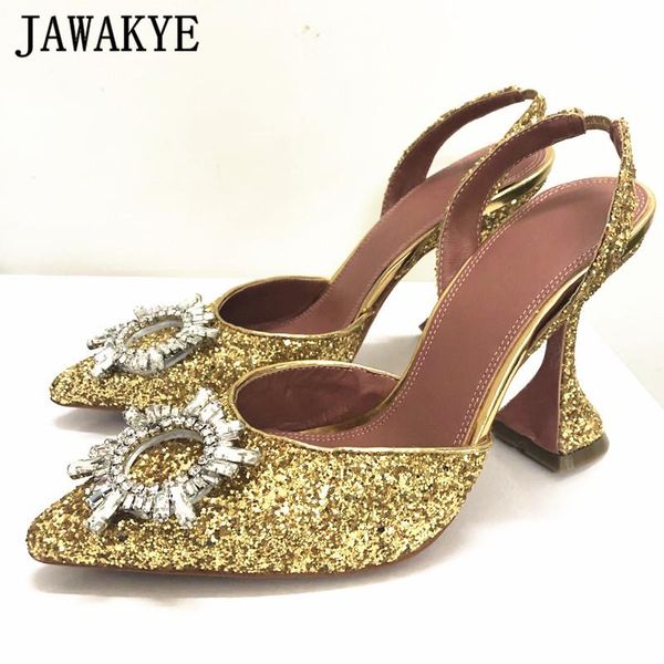 dress shoes jawakye women glitter strange heel sandals pointy toe slingback crystal pumps woman blingbling celebrity party sandalias mujer, Black
dress shoes jawakye women glitter strange heel sandals pointy toe slingback crystal pumps woman blingbling celebrity party sandalias mujer, Black