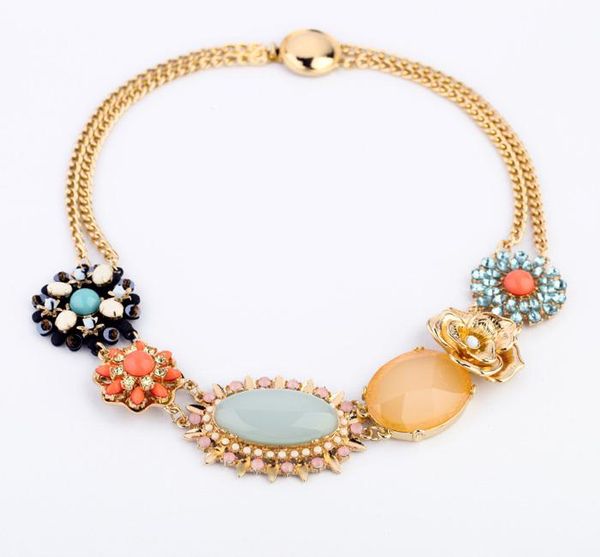 statement jewelry for women fashion dress match choker necklace flower big charm maxi necklace women accessories gifts, Golden;silver
statement jewelry for women fashion dress match choker necklace flower big charm maxi necklace women accessories gifts, Golden;silver
