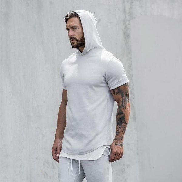 sport t shirt men cotton short sleeve hooded sweatshirt running t-shirt sportswear bodybuilding fitness shirt slim fit gym, Black;blue
sport t shirt men cotton short sleeve hooded sweatshirt running t-shirt sportswear bodybuilding fitness shirt slim fit gym, Black;blue