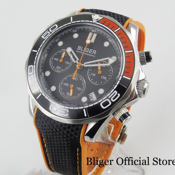 quartz watch bliger brand sapphire glass date chronograph function rotating bezel rubber strap 31mm silver case t200409, Slivery;brown
quartz watch bliger brand sapphire glass date chronograph function rotating bezel rubber strap 31mm silver case t200409, Slivery;brown