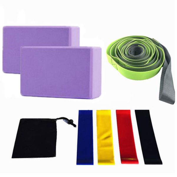 resistance bands yoga brick eight piece set 12-hole stretch belt 4 circles black storage bag belts
resistance bands yoga brick eight piece set 12-hole stretch belt 4 circles black storage bag belts