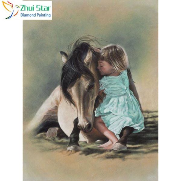 zhui star 5d diy full square drill diamond painting cross stitch girl holding horse diamond embroidery mosaic decor
zhui star 5d diy full square drill diamond painting cross stitch girl holding horse diamond embroidery mosaic decor