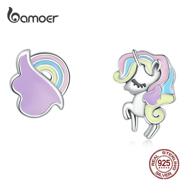 rainbow dream fantasy unicorn stud earrings 925 sterling silver earrings for girls party statement jewelry children gift 220211, Golden;silver
rainbow dream fantasy unicorn stud earrings 925 sterling silver earrings for girls party statement jewelry children gift 220211, Golden;silver