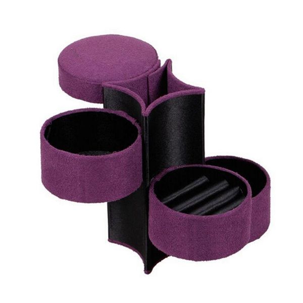 3 layer 3 colors velvet travel chic small jewellery roll case necklace ear rings box case jewelry organizer, Pink;blue
3 layer 3 colors velvet travel chic small jewellery roll case necklace ear rings box case jewelry organizer, Pink;blue