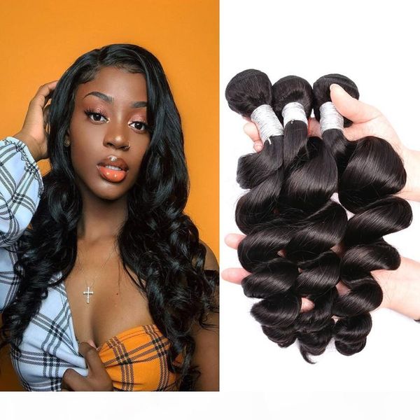 brazilian remy loose wave human hair extensions bundles malaysian mongolian loose wave weave virgin hair wefts bundles, Black
brazilian remy loose wave human hair extensions bundles malaysian mongolian loose wave weave virgin hair wefts bundles, Black