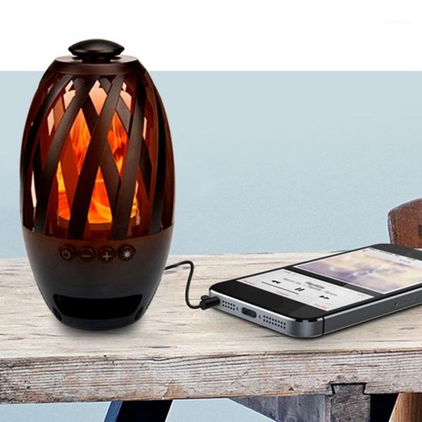 usb charge wireless bluetooth speaker flame led lamps small outdoor flame atmosphere light for camping desk
usb charge wireless bluetooth speaker flame led lamps small outdoor flame atmosphere light for camping desk
