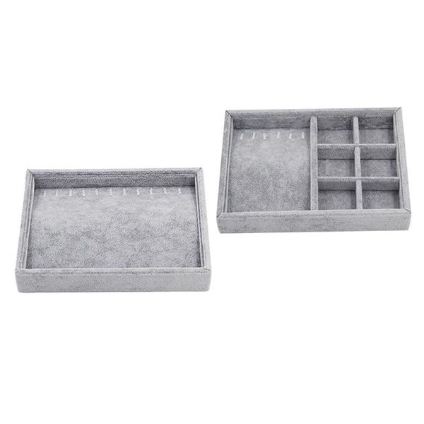 2 pcs jewelry tray drawer insert display necklace bracelet storage organizer case studs earrings rings pendant jewelry packaging, Pink;blue
2 pcs jewelry tray drawer insert display necklace bracelet storage organizer case studs earrings rings pendant jewelry packaging, Pink;blue