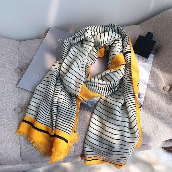 scarves 2021 est cotton stripe print frayed shawls wrap women long trendy muffler scarf hijab headband, Blue;gray
scarves 2021 est cotton stripe print frayed shawls wrap women long trendy muffler scarf hijab headband, Blue;gray