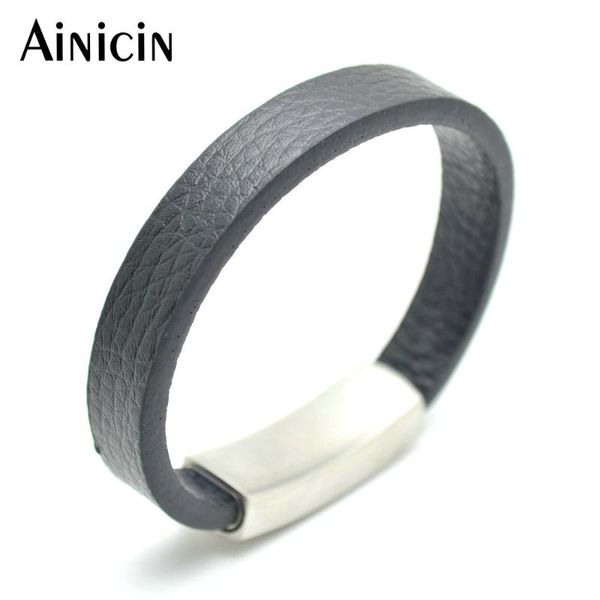 link, chain 5pcs fashion men's jewelry 12mm wide 4mm thickness with stainless steel magnet bracelets christmas gift, Black
link, chain 5pcs fashion men's jewelry 12mm wide 4mm thickness with stainless steel magnet bracelets christmas gift, Black