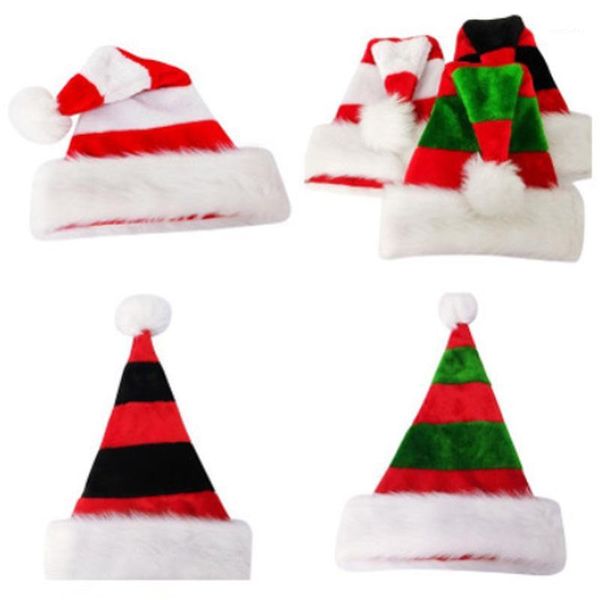 2 pcs/ lot grade double layer plush santa hat christmas caps thick ultra soft plush hats santa claus holidays fancy xmas hat1
2 pcs/ lot grade double layer plush santa hat christmas caps thick ultra soft plush hats santa claus holidays fancy xmas hat1