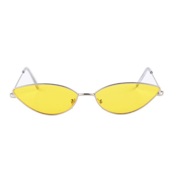 gudzws vintage cat eye sunglasses small metal frame super lightweight for women men unisex, White;black
gudzws vintage cat eye sunglasses small metal frame super lightweight for women men unisex, White;black