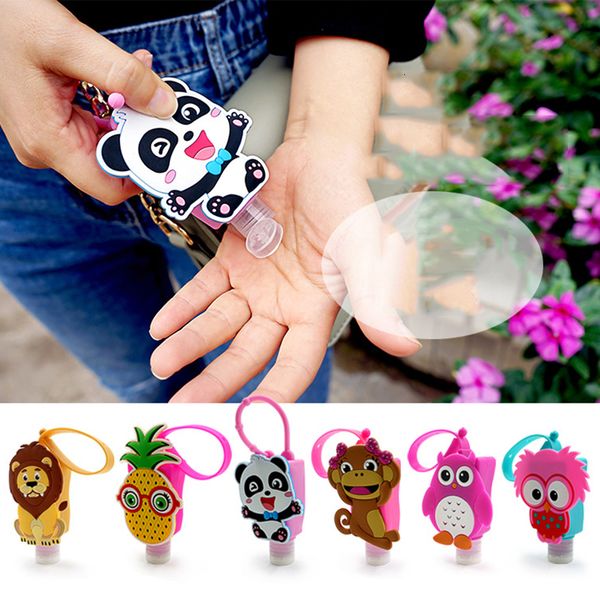 30ml cute creative cartoon animal shaped bath silicone portable soap hand sanitizer holder with empty bottle
30ml cute creative cartoon animal shaped bath silicone portable soap hand sanitizer holder with empty bottle