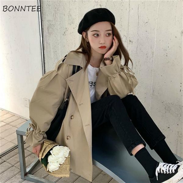 trench women classic spring trendy bf loose double breasted femme khaki windbreaker all-match leisure simple womens outerwear 1026, Tan;black
trench women classic spring trendy bf loose double breasted femme khaki windbreaker all-match leisure simple womens outerwear 1026, Tan;black