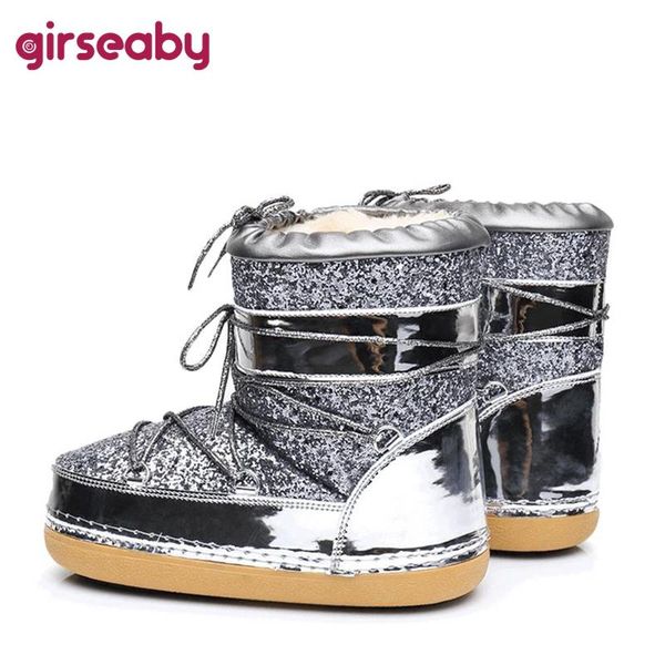 girseaby new womens winter snow boots space boots female ankle women shoes woman winter shoes footwear botas mujer, Black
girseaby new womens winter snow boots space boots female ankle women shoes woman winter shoes footwear botas mujer, Black
