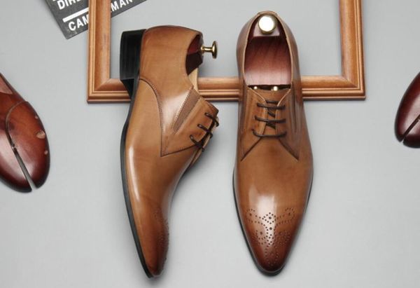 lace up men genuine leather fashion dress oxfords shoes 2020 carved male party tuxedo suits formal italy shoes flats sapatos, Black
lace up men genuine leather fashion dress oxfords shoes 2020 carved male party tuxedo suits formal italy shoes flats sapatos, Black