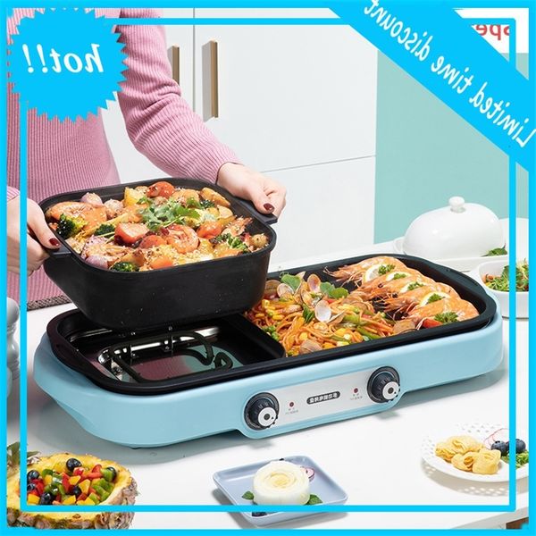korean electric oven, home barbecue, mandarin duck, roast rinse all-in-one multi-functional frying and roasting pot, iron plate
korean electric oven, home barbecue, mandarin duck, roast rinse all-in-one multi-functional frying and roasting pot, iron plate