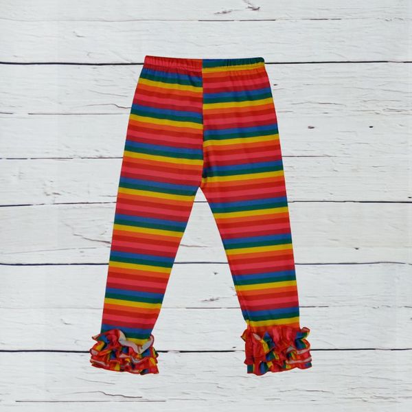 fall baby icing triple ruffle kids legging wholesale children's boutique clothing rainbow print girls pants, Blue
fall baby icing triple ruffle kids legging wholesale children's boutique clothing rainbow print girls pants, Blue