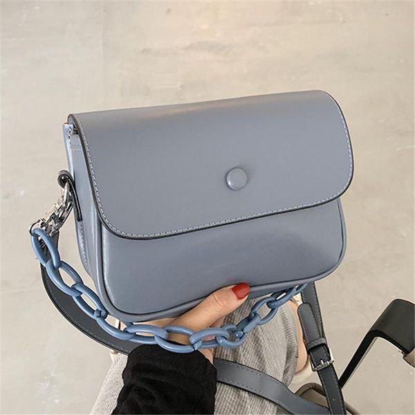 women's solid color pu leather shoulder bag fashion new thick chain crossbody bags ladies handbags women shoulder messenger bags
women's solid color pu leather shoulder bag fashion new thick chain crossbody bags ladies handbags women shoulder messenger bags