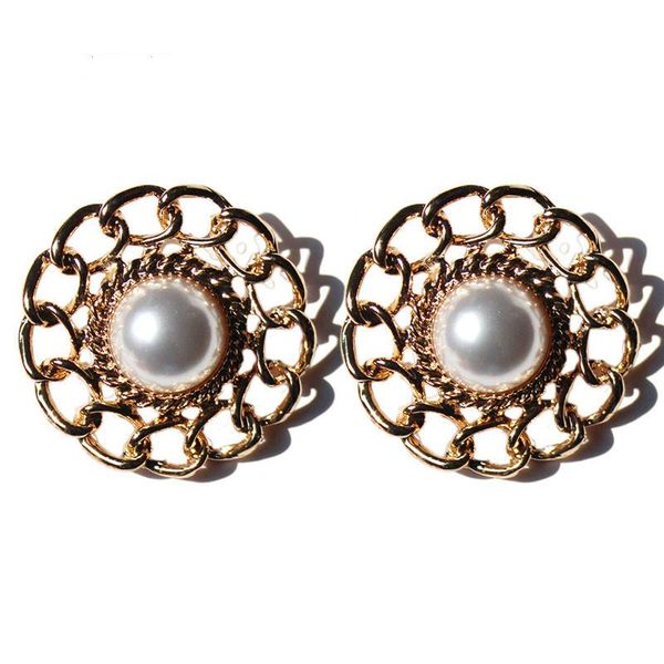 ufashional fashion stud earring gold color zinc alloy flower shape round acrylic pearl mosaic femme korean earrings for women, Golden;silver
ufashional fashion stud earring gold color zinc alloy flower shape round acrylic pearl mosaic femme korean earrings for women, Golden;silver