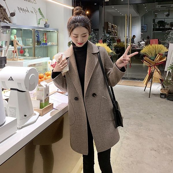 wrapping shortheight 2021 women's new korean style autumn and winter temporary off mid-length wool coat agw5, Black
wrapping shortheight 2021 women's new korean style autumn and winter temporary off mid-length wool coat agw5, Black
