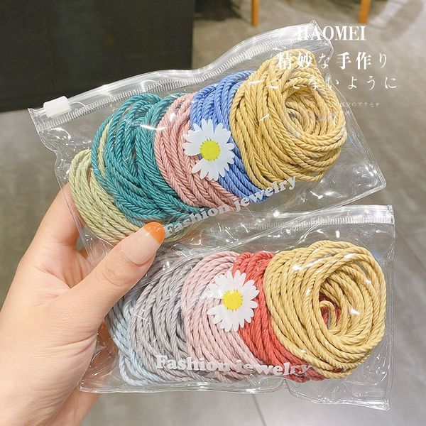 100 pieces of black base, versatile girl color hair leather band, female tie head, korean net red simple headrope
100 pieces of black base, versatile girl color hair leather band, female tie head, korean net red simple headrope