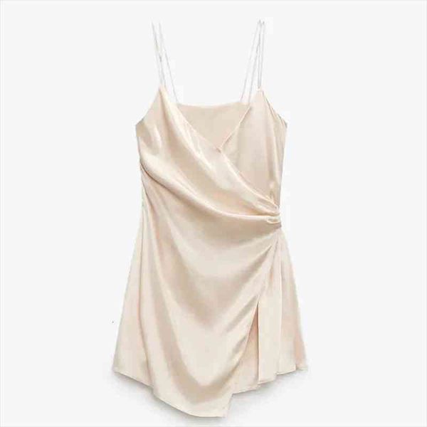 za satin dress women sleeveless mini dress woman draped slip wrap lady strappy belt short dresses summer ladies, Black;gray
za satin dress women sleeveless mini dress woman draped slip wrap lady strappy belt short dresses summer ladies, Black;gray